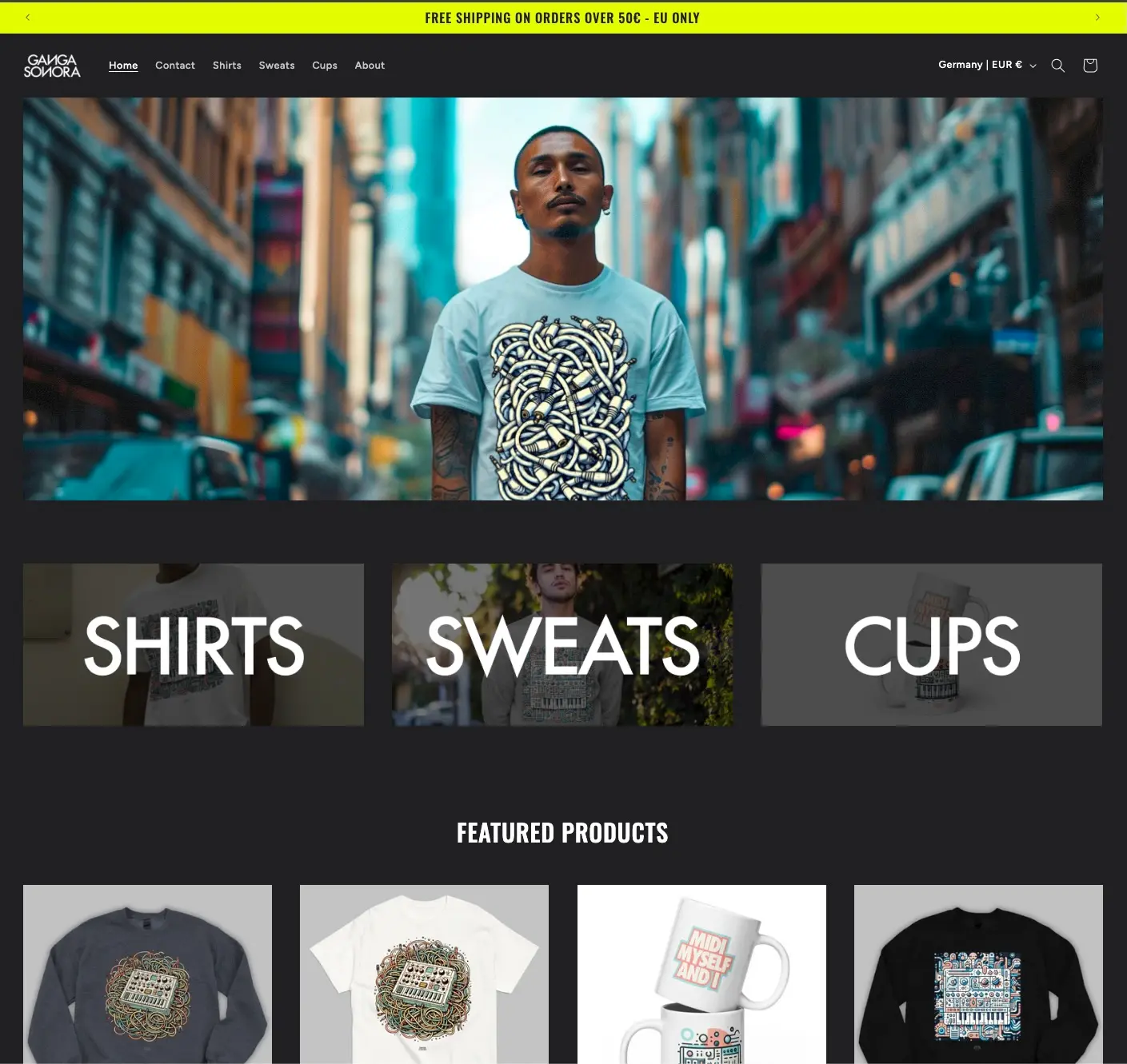 Ganga Sonora - Shopify Theme & Branding 9