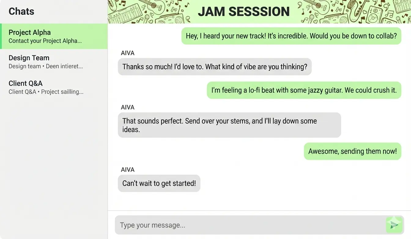 Jamsession - Social media for music producers and DJs 2