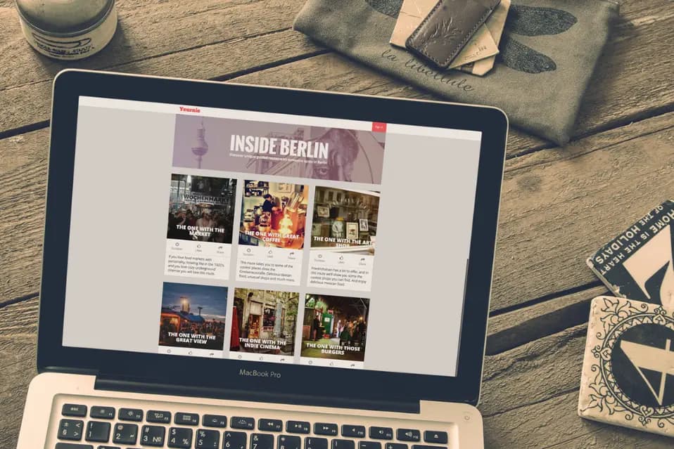UX/UI Design & Full-Stack Development - Yournie 3