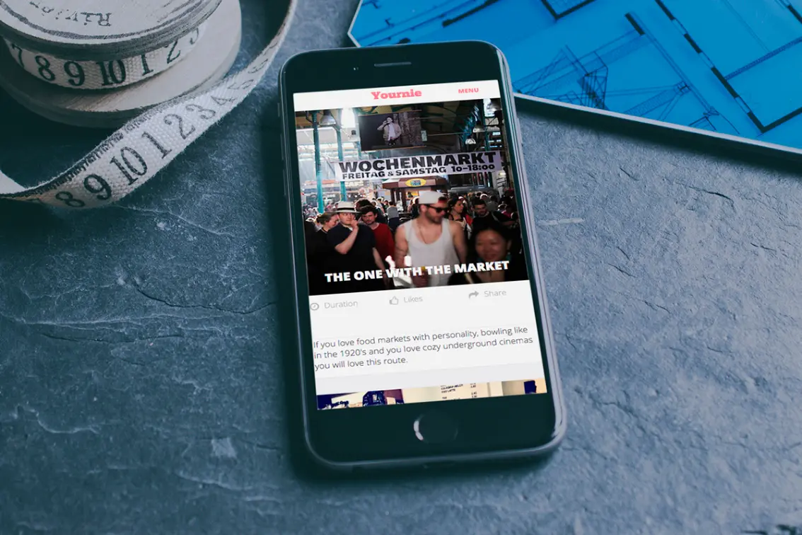 UX/UI Design & Full-Stack Development - Yournie